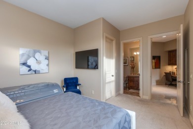 Contemporary elegance abounds in this custom masterpiece in on Troon North Golf Club  in Arizona - for sale on GolfHomes.com, golf home, golf lot