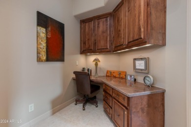 Contemporary elegance abounds in this custom masterpiece in on Troon North Golf Club  in Arizona - for sale on GolfHomes.com, golf home, golf lot