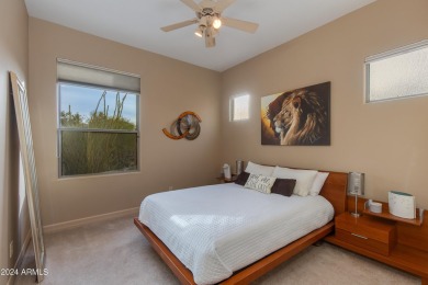 Contemporary elegance abounds in this custom masterpiece in on Troon North Golf Club  in Arizona - for sale on GolfHomes.com, golf home, golf lot