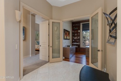 Contemporary elegance abounds in this custom masterpiece in on Troon North Golf Club  in Arizona - for sale on GolfHomes.com, golf home, golf lot