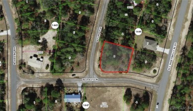 Vacant Property for Sale: 11135 N Edna Terrace, Citrus Springs on Pine Ridge Community Golf and Country Club in Florida - for sale on GolfHomes.com, golf home, golf lot