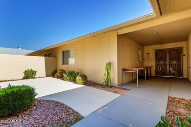 Welcome home to this beautifully remodeled 2-bedroom residence on Union Hills Country Club in Arizona - for sale on GolfHomes.com, golf home, golf lot