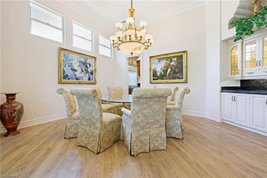 This exceptional 3-bedroom plus den, 3.5-bathroom estate home in on West Bay Beach and Golf Club in Florida - for sale on GolfHomes.com, golf home, golf lot