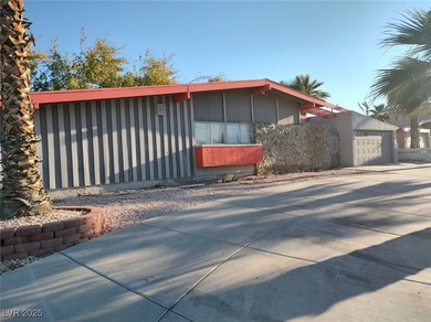 CASH ONLY OR HARD-MONEY ONLY!!! An iconic Krisel A-Frame model on Las Vegas National Golf Club in Nevada - for sale on GolfHomes.com, golf home, golf lot
