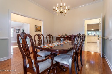 Beautiful, well-maintained, custom-built, brick home in the on Sound Golf Links at Albemarle Plantation in North Carolina - for sale on GolfHomes.com, golf home, golf lot