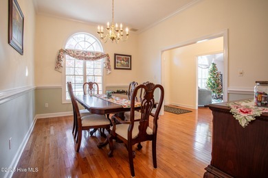 Beautiful, well-maintained, custom-built, brick home in the on Sound Golf Links at Albemarle Plantation in North Carolina - for sale on GolfHomes.com, golf home, golf lot