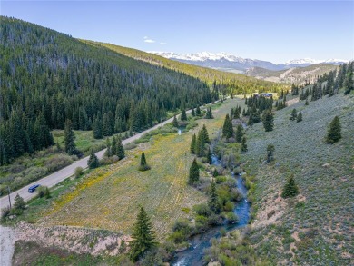 Riverfront, large custom homesite only minutes from Breckenridge on Breckenridge Golf Club in Colorado - for sale on GolfHomes.com, golf home, golf lot