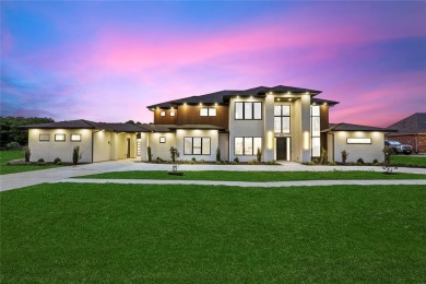 Nestled on a manicured 1-acre lot overlooking the golf course on Tangle Ridge Golf Club in Texas - for sale on GolfHomes.com, golf home, golf lot
