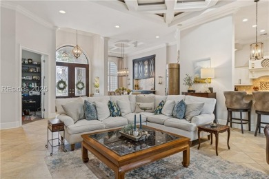 Located on one of Hampton Lake's most sought-after streets, this on Hampton Hall Club in South Carolina - for sale on GolfHomes.com, golf home, golf lot