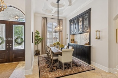 Located on one of Hampton Lake's most sought-after streets, this on Hampton Hall Club in South Carolina - for sale on GolfHomes.com, golf home, golf lot