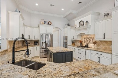 Located on one of Hampton Lake's most sought-after streets, this on Hampton Hall Club in South Carolina - for sale on GolfHomes.com, golf home, golf lot