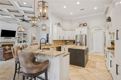 Located on one of Hampton Lake's most sought-after streets, this on Hampton Hall Club in South Carolina - for sale on GolfHomes.com, golf home, golf lot