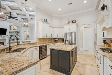 Located on one of Hampton Lake's most sought-after streets, this on Hampton Hall Club in South Carolina - for sale on GolfHomes.com, golf home, golf lot