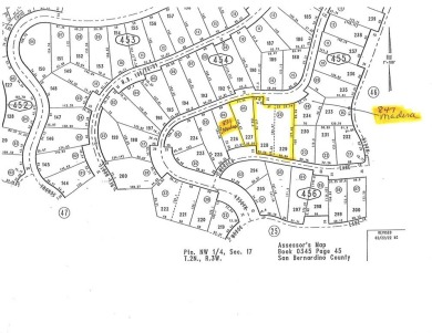 2 lots combined for nearly a half acre parcel!  These lots have on Lake Arrowhead Country Club in California - for sale on GolfHomes.com, golf home, golf lot