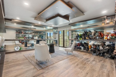 This stunning 5-bed, 6-bath lakefront estate blends modern on Parkland Golf Club in Florida - for sale on GolfHomes.com, golf home, golf lot