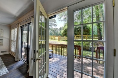 Just listed this beautiful contemporary home on quiet cul-de-sac on Rivermont Golf and Country Club in Georgia - for sale on GolfHomes.com, golf home, golf lot