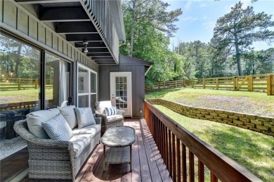 Just listed this beautiful contemporary home on quiet cul-de-sac on Rivermont Golf and Country Club in Georgia - for sale on GolfHomes.com, golf home, golf lot