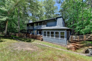 Just listed this beautiful contemporary home on quiet cul-de-sac on Rivermont Golf and Country Club in Georgia - for sale on GolfHomes.com, golf home, golf lot