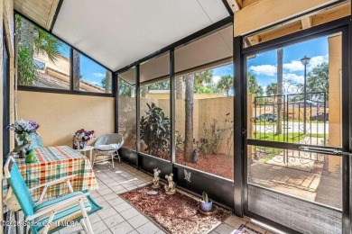 Nestled in the heart of Suntree, this delightful 2-bed, 2-bath on Suntree Country Club in Florida - for sale on GolfHomes.com, golf home, golf lot