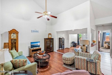 Nestled in the heart of Suntree, this delightful 2-bed, 2-bath on Suntree Country Club in Florida - for sale on GolfHomes.com, golf home, golf lot