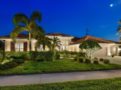 Extraordinary lake front estate home! Entering through the on Venetian Golf and River Club in Florida - for sale on GolfHomes.com, golf home, golf lot