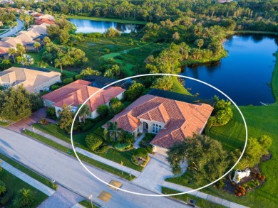 Extraordinary lake front estate home! Entering through the on Venetian Golf and River Club in Florida - for sale on GolfHomes.com, golf home, golf lot