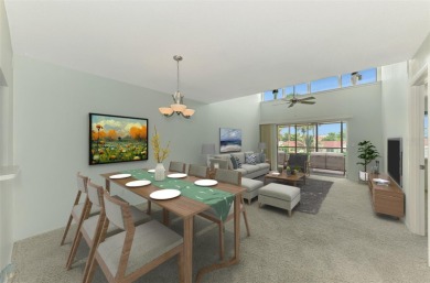Attractive two bedroom, two bath, second floor condo, in the on Capri Isle Golf Club in Florida - for sale on GolfHomes.com, golf home, golf lot