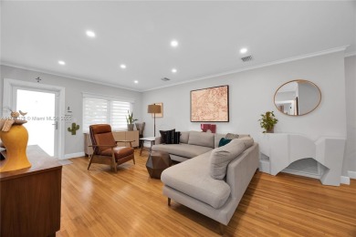 Nestled in the desirable streets of North Gables, this charming on Granada Golf Club in Florida - for sale on GolfHomes.com, golf home, golf lot