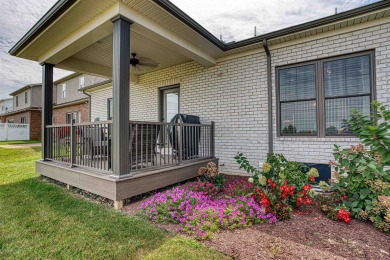 Awesome 2 year old home built by CAC Development, located on the on Quail Crossing Golf Club in Indiana - for sale on GolfHomes.com, golf home, golf lot