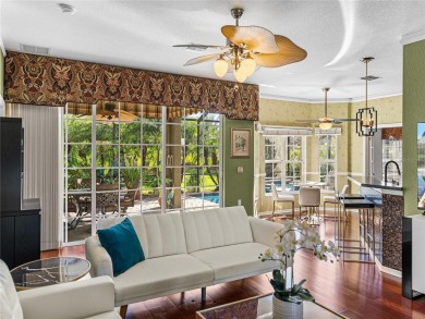 This delightful, 3-bed, 2-bath, heated salt-water pool home is a on Lake Ashton Golf Club in Florida - for sale on GolfHomes.com, golf home, golf lot