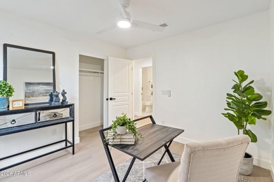 This exceptional McDowell Mountain Ranch home has been on Sanctuary Golf Course At WestWorld in Arizona - for sale on GolfHomes.com, golf home, golf lot