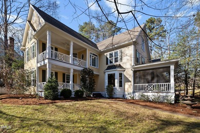 Don't miss walking over the bridge to this wonderful on Devils Ridge Golf Club in North Carolina - for sale on GolfHomes.com, golf home, golf lot