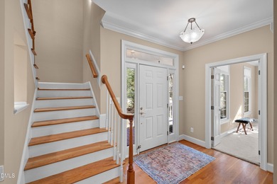 Don't miss walking over the bridge to this wonderful on Devils Ridge Golf Club in North Carolina - for sale on GolfHomes.com, golf home, golf lot