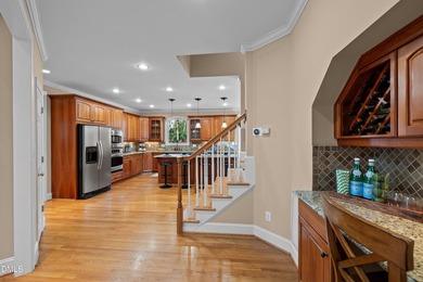 Don't miss walking over the bridge to this wonderful on Devils Ridge Golf Club in North Carolina - for sale on GolfHomes.com, golf home, golf lot