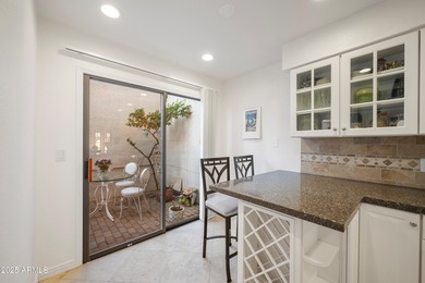 Step into this beautiful 2-bedroom, 2.5-bath townhome perfectly on Arizona Biltmore Golf and Country Club in Arizona - for sale on GolfHomes.com, golf home, golf lot