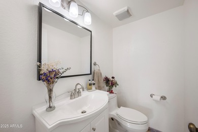 Step into this beautiful 2-bedroom, 2.5-bath townhome perfectly on Arizona Biltmore Golf and Country Club in Arizona - for sale on GolfHomes.com, golf home, golf lot