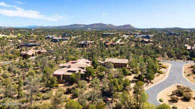 Located on a cul-de-sac, this stunning mountain luxury custom on Talking Rock Golf Club in Arizona - for sale on GolfHomes.com, golf home, golf lot