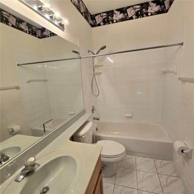 Under contract-accepting backup offers. The only THREE BEDROOM on The Links of Lake Bernadette in Florida - for sale on GolfHomes.com, golf home, golf lot