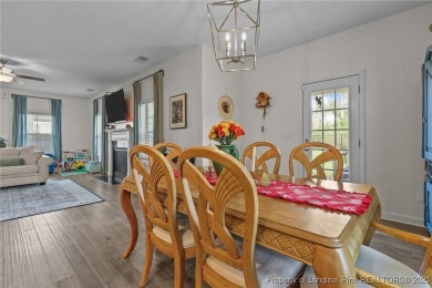 Stunning and spacious four-bedroom home with a versatile bonus on Anderson Creek Golf Club in North Carolina - for sale on GolfHomes.com, golf home, golf lot