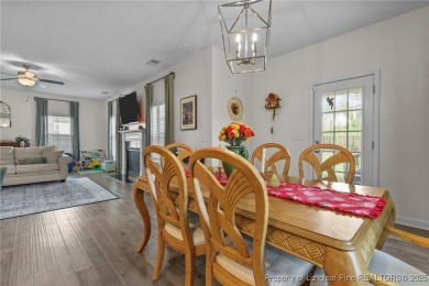 Stunning and spacious four-bedroom home with a versatile bonus on Anderson Creek Golf Club in North Carolina - for sale on GolfHomes.com, golf home, golf lot