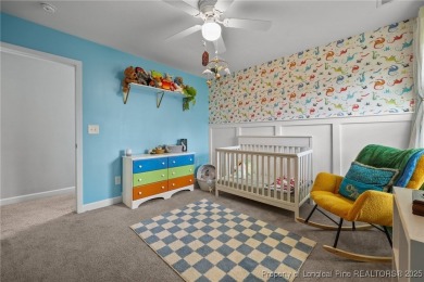 Stunning and spacious four-bedroom home with a versatile bonus on Anderson Creek Golf Club in North Carolina - for sale on GolfHomes.com, golf home, golf lot