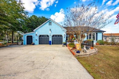 Waterfront resort home with stunning waterfront views! Dock your on Harbour Point Golf Club in North Carolina - for sale on GolfHomes.com, golf home, golf lot