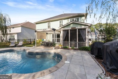 Welcome home! This 4 bedroom, 2.5 bath home on a GOLF COURSE LOT on Reunion Golf Club in Georgia - for sale on GolfHomes.com, golf home, golf lot