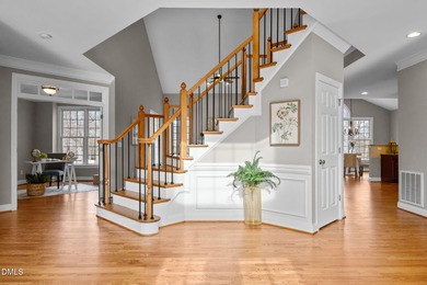 Experience refined golf course living in this luxury all-brick on TPC at Wakefield Plantation in North Carolina - for sale on GolfHomes.com, golf home, golf lot