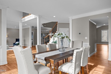 Experience refined golf course living in this luxury all-brick on TPC at Wakefield Plantation in North Carolina - for sale on GolfHomes.com, golf home, golf lot