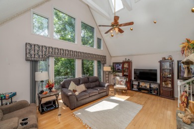 Beautiful home nestled among mature trees giving just enough on Emory Golf and Country Club in Tennessee - for sale on GolfHomes.com, golf home, golf lot