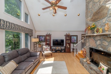 Beautiful home nestled among mature trees giving just enough on Emory Golf and Country Club in Tennessee - for sale on GolfHomes.com, golf home, golf lot