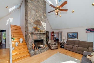 Beautiful home nestled among mature trees giving just enough on Emory Golf and Country Club in Tennessee - for sale on GolfHomes.com, golf home, golf lot