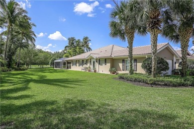 End unit villa with lush landscaping that creates a private on Palmira Golf and Country Club in Florida - for sale on GolfHomes.com, golf home, golf lot