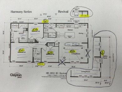 COMING SOON! BRAND NEW!! 3 bedrooms 2 bathrooms Clayton on Highland Palms Mobil Homes in California - for sale on GolfHomes.com, golf home, golf lot